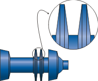 Ultr-Cast pipeline pig disc