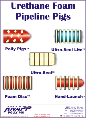 Urethane Foam Pig Catalog