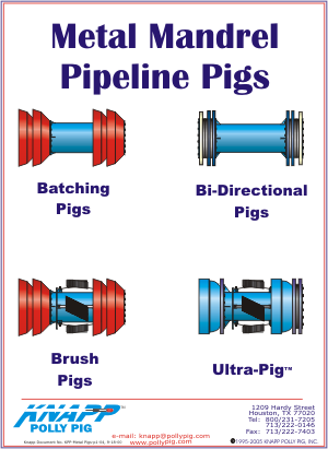 Metal Mandrel Pig Catalog